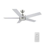 SANTANA 52 inch 5-Blade Ceiling Fan with LED Light & Remote
