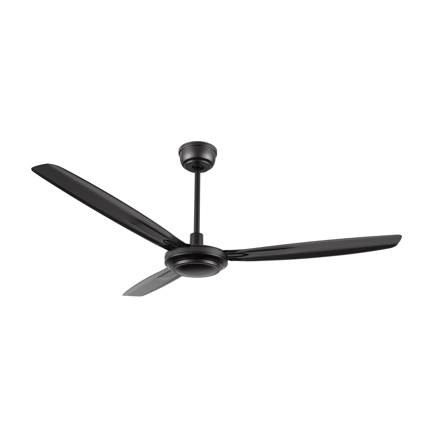 OBERON 56 inch 3-Blade Ceiling Fan with Remote Control - (No Light)