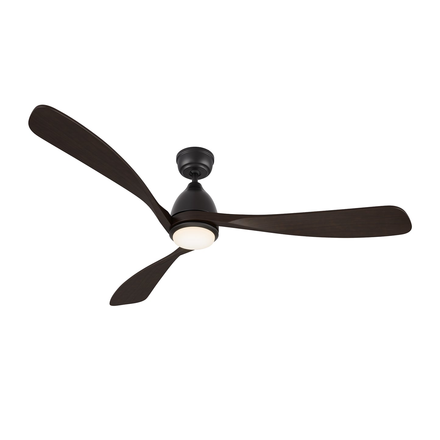 VIENNA 60 inch 3-Blade Ceiling Fan with Remote Control- (Solid Wood Blades)