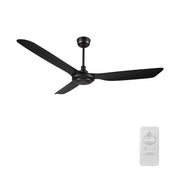 OBERON 60 inch 3-Blade No Light Ceiling Fan with Remote-Z