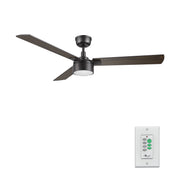 STOCKTON 52 inch 3-Blade Ceiling Fan with LED Light & Wall Control