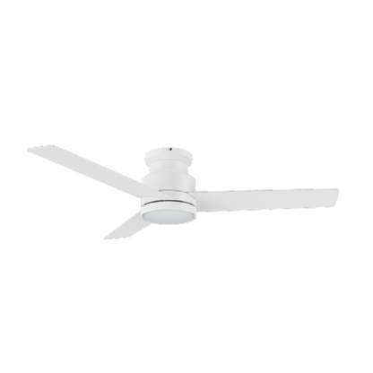 SANTANA 52 inch 3-Blade Flush Mount Ceiling Fan with Wall Control