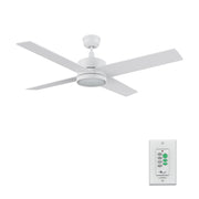 SANTANA 52 inch 4-Blade Ceiling Fan with LED Light & Wall Control