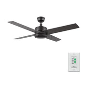 SANTANA 52 inch 4-Blade No Light Ceiling Fan with Wall Control