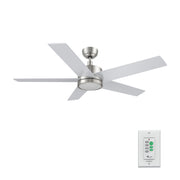 SANTANA 52 inch 5-Blade Ceiling Fan with LED Light & Wall Control