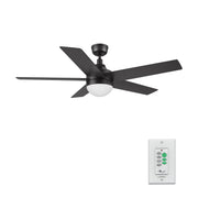KIMBALL 52 inch 5-Blade Ceiling Fan with LED Light & Wall Control