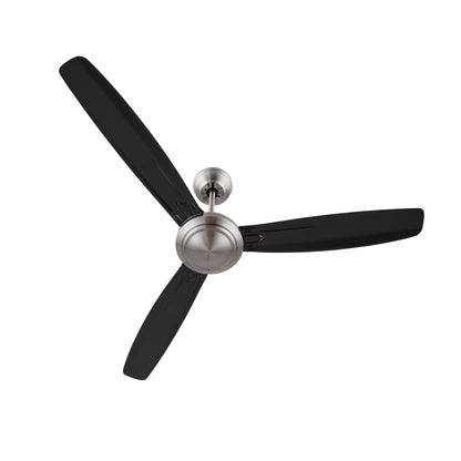 OBERON 56 inch 3-Blade Ceiling Fan with Remote & Wall Control - (No Light)