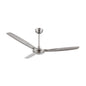 OBERON 56 inch 3-Blade Ceiling Fan with Remote & Wall Control - (No Light)