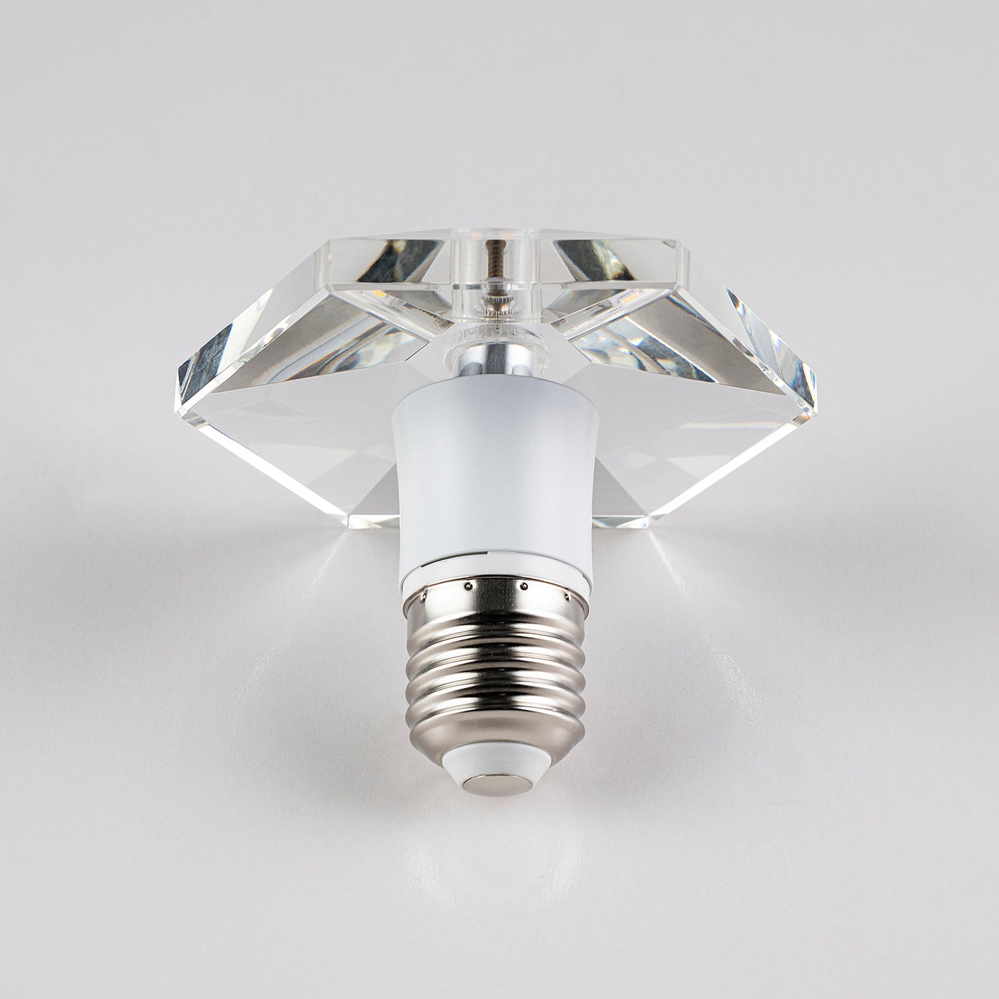 HEXAGON DIAMOND Crystal LED Light Bulb - Large