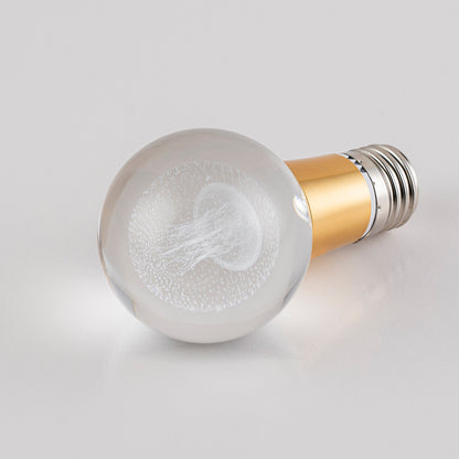 JELLY FISH GLOBE Crystal LED Light Bulb