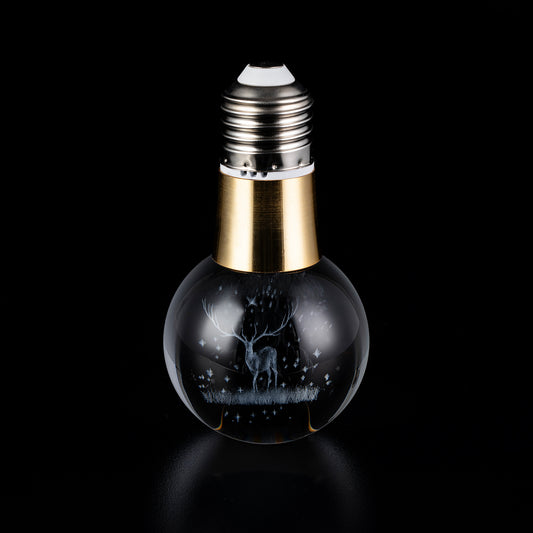 STAG GLOBE Crystal LED Light Bulb