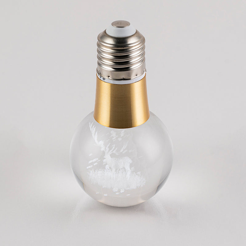 STAG GLOBE Crystal LED Light Bulb