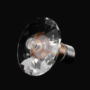SAUCER DIAMOND Crystal LED Light Bulb - Large