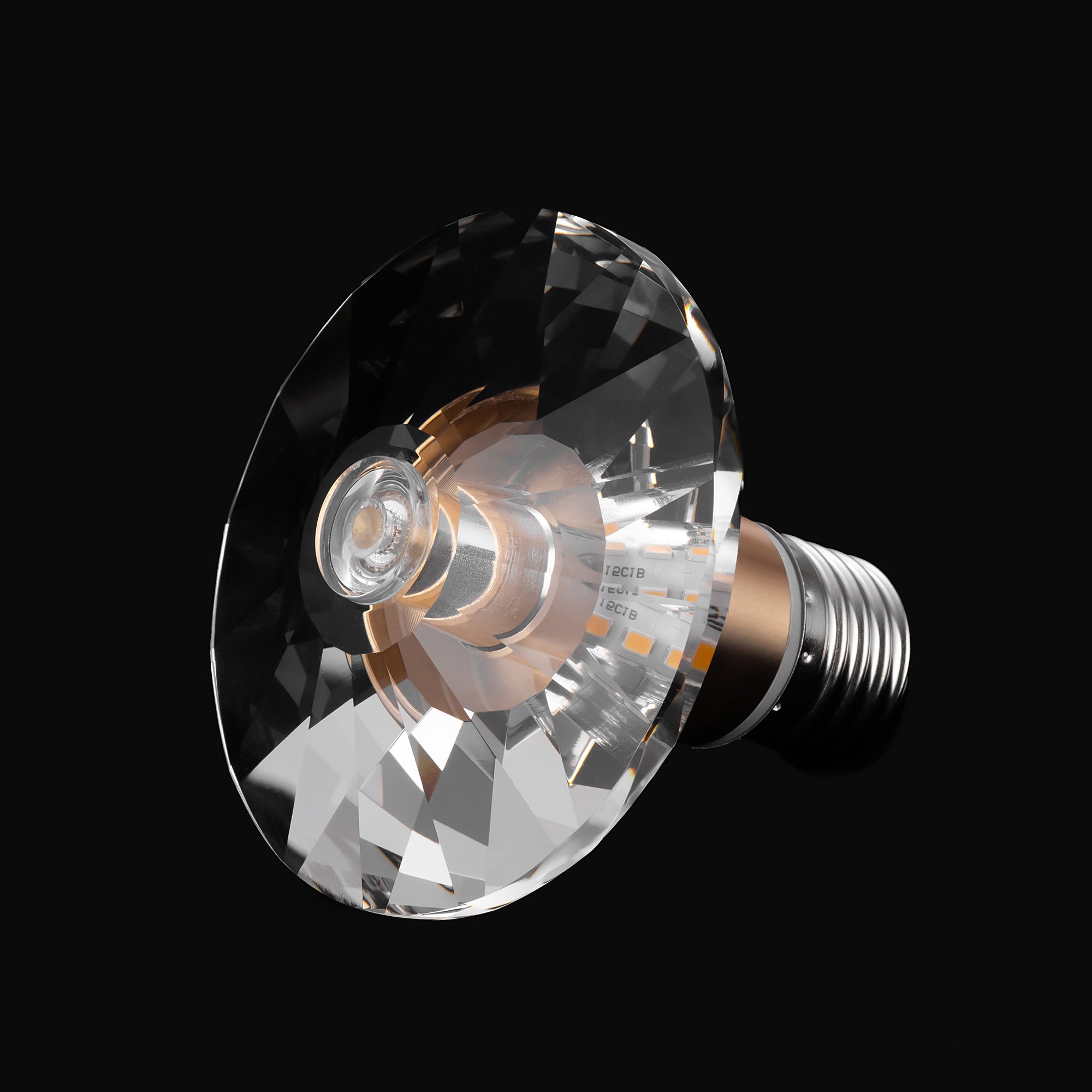 SAUCER DIAMOND Crystal LED Light Bulb - Large