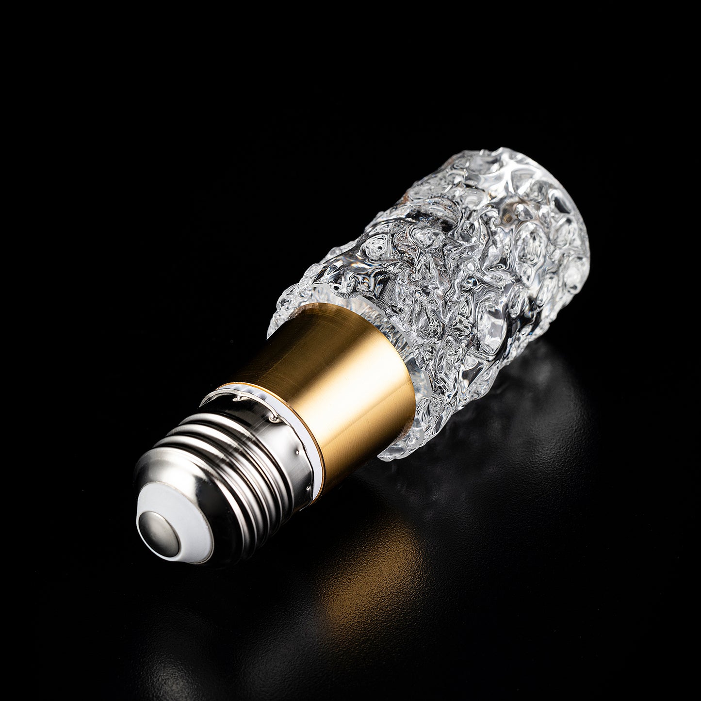 RIPPLE CYLINDER Crystal LED Light Bulb (Small)