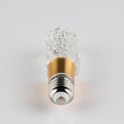 RIPPLE CYLINDER Crystal LED Light Bulb (Small)