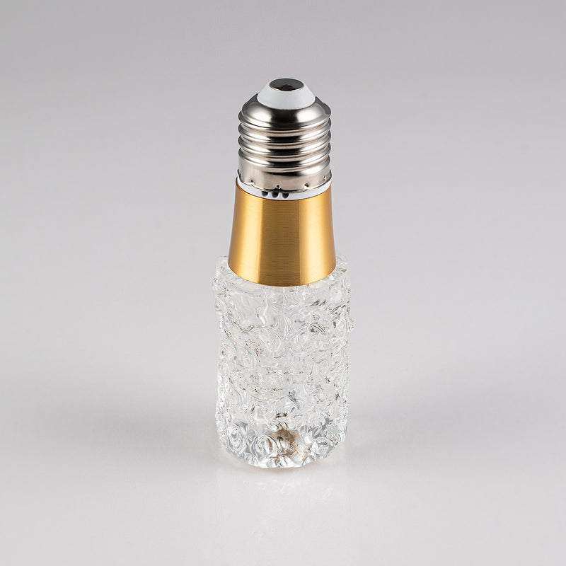 RIPPLE CYLINDER Crystal LED Light Bulb (Small)