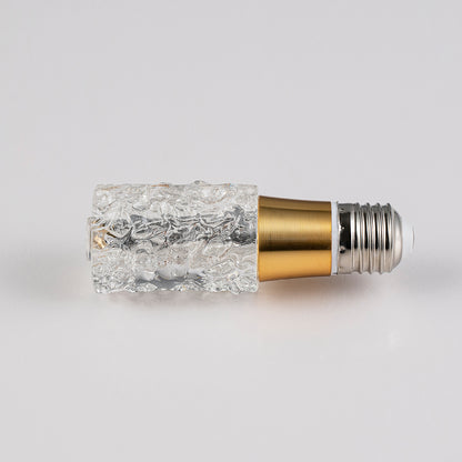 RIPPLE CYLINDER Crystal LED Light Bulb (Small)