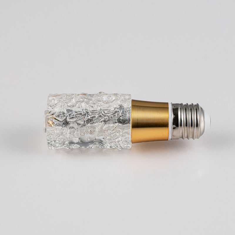 RIPPLE CYLINDER Crystal LED Light Bulb (Small)