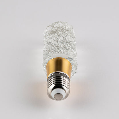 RIPPLE CYLINDER Crystal LED Light Bulb (Large)