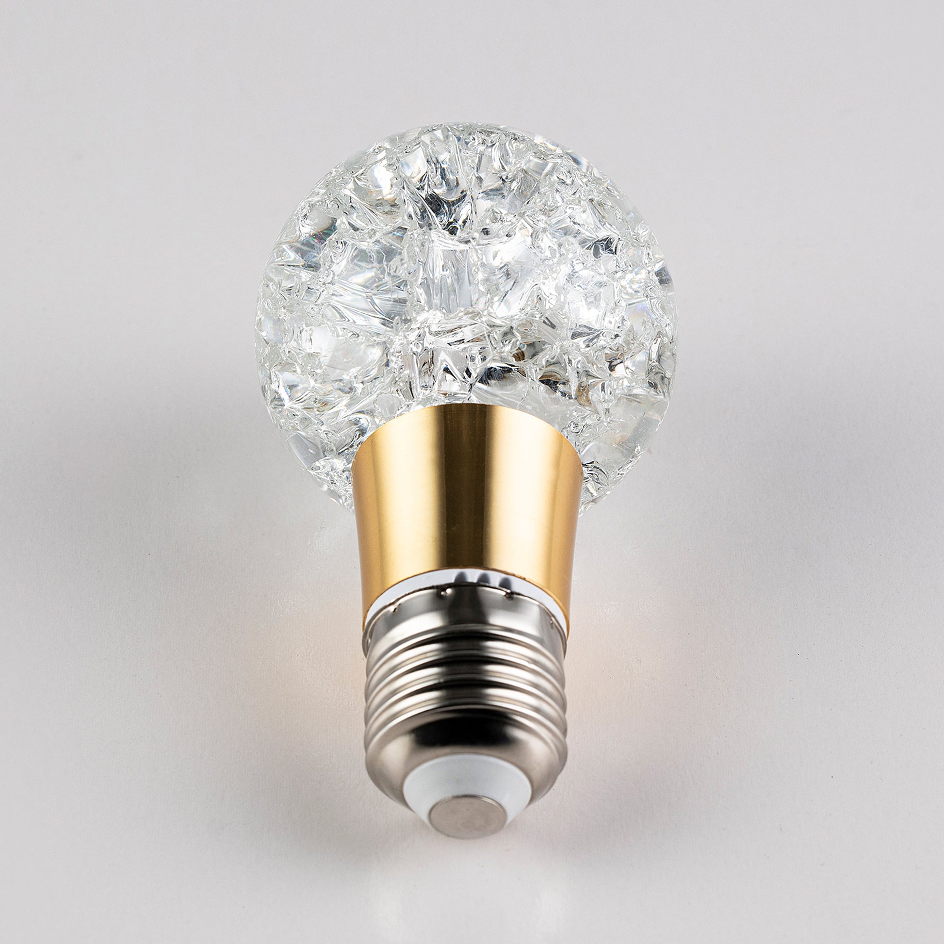 FRACTURED GLOBE Crystal LED Light Bulb