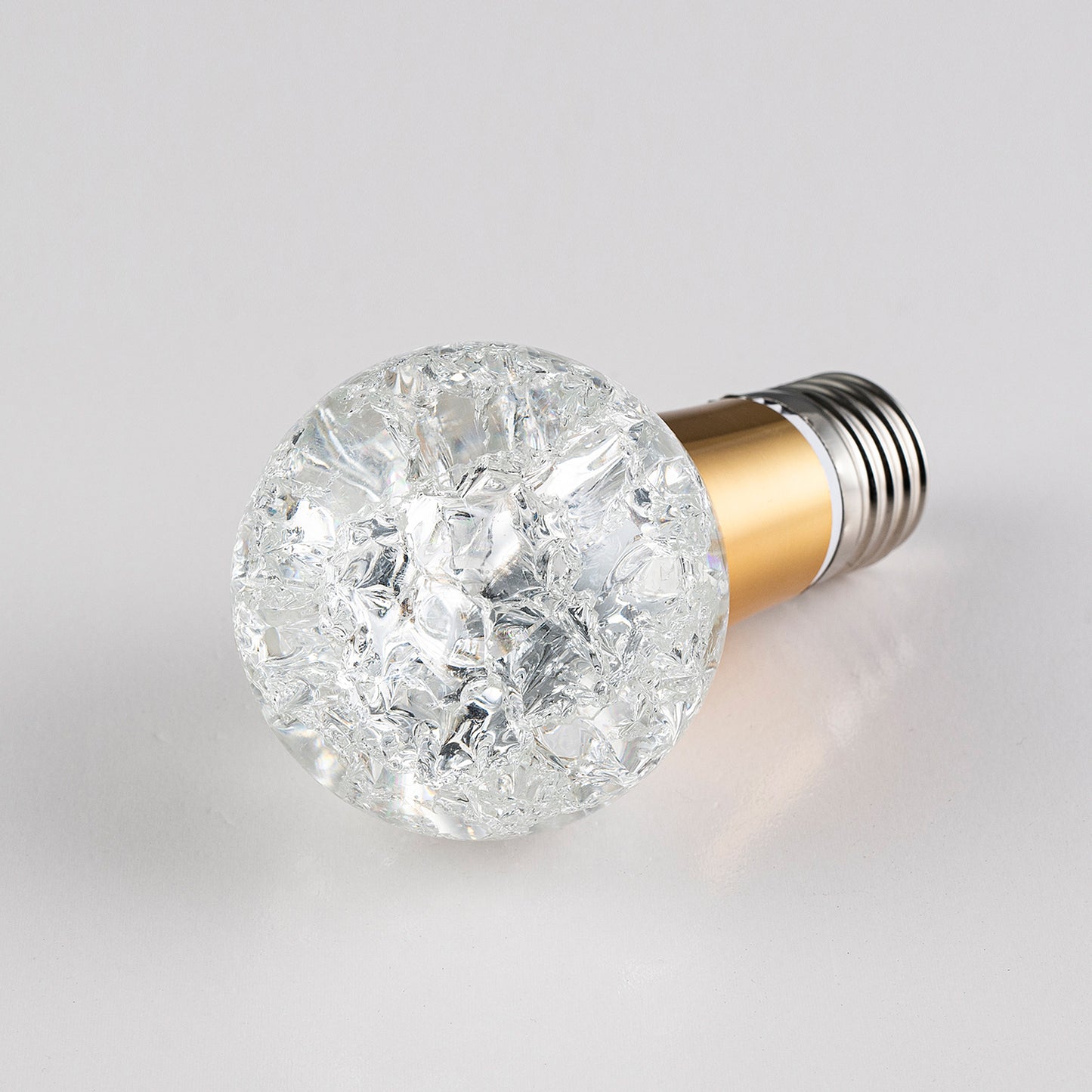 FRACTURED GLOBE Crystal LED Light Bulb