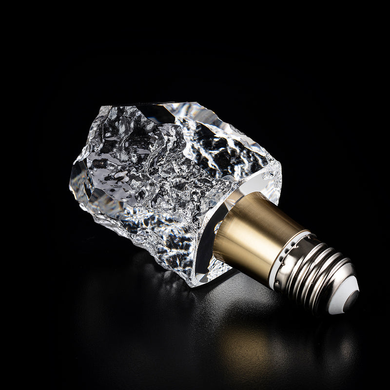 NATURAL GEODE Crystal LED Light Bulb