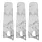 HOFFEN 56 Inch (3-Blade) Replacement Blades - Marble