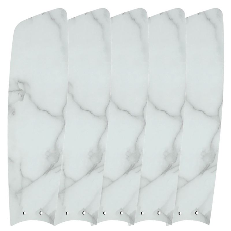 JOURNEY 52 inch (5-Blade) Replacement Blades - White Marble