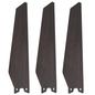 KAJ 52 inch (3-Blade) Replacement Blades - Walnut