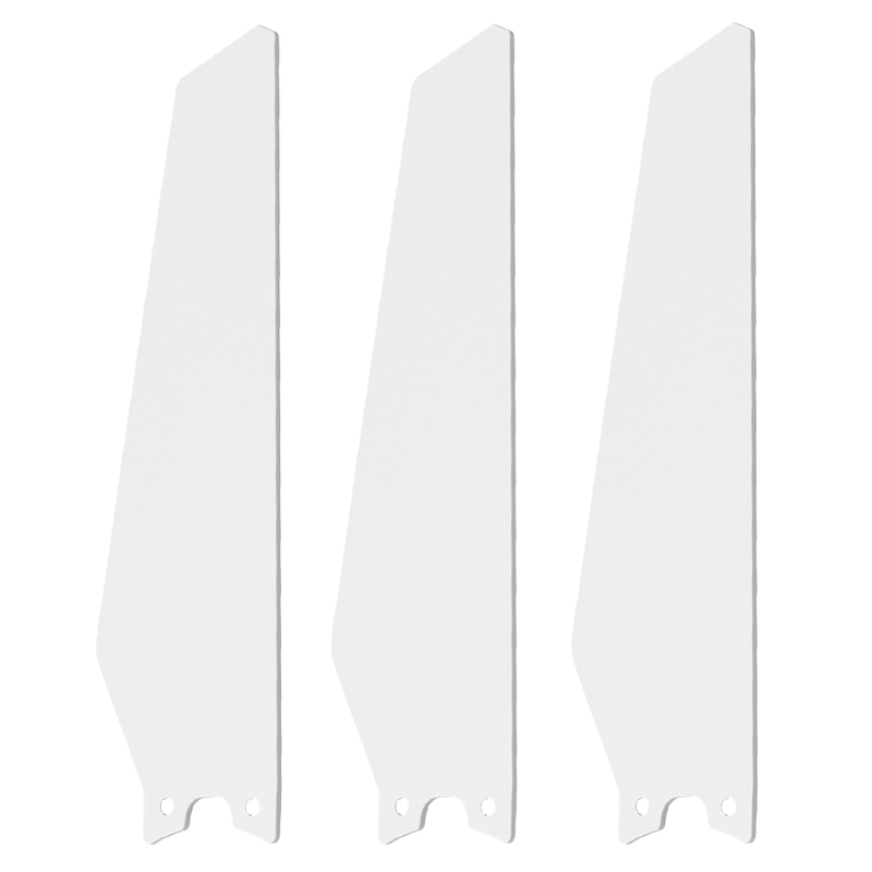 KAJ 52 inch (3-Blade) Replacement Blades - White