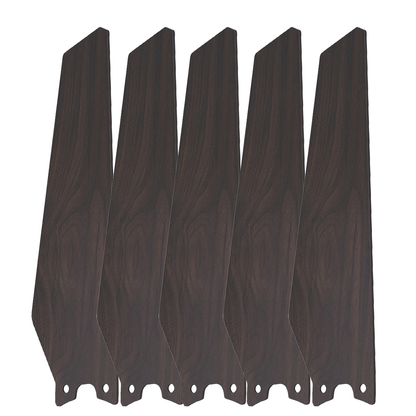 KAJ 52 inch (5-Blade) Replacement Blades - Dark Wood