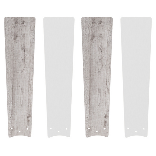 LURGAN 60 inch (5-Blade) Replacement Blades - Reversible White/Light Wood