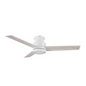 SANTANA 52 inch 3-Blade Flush Mount Ceiling Fan with Wall Control