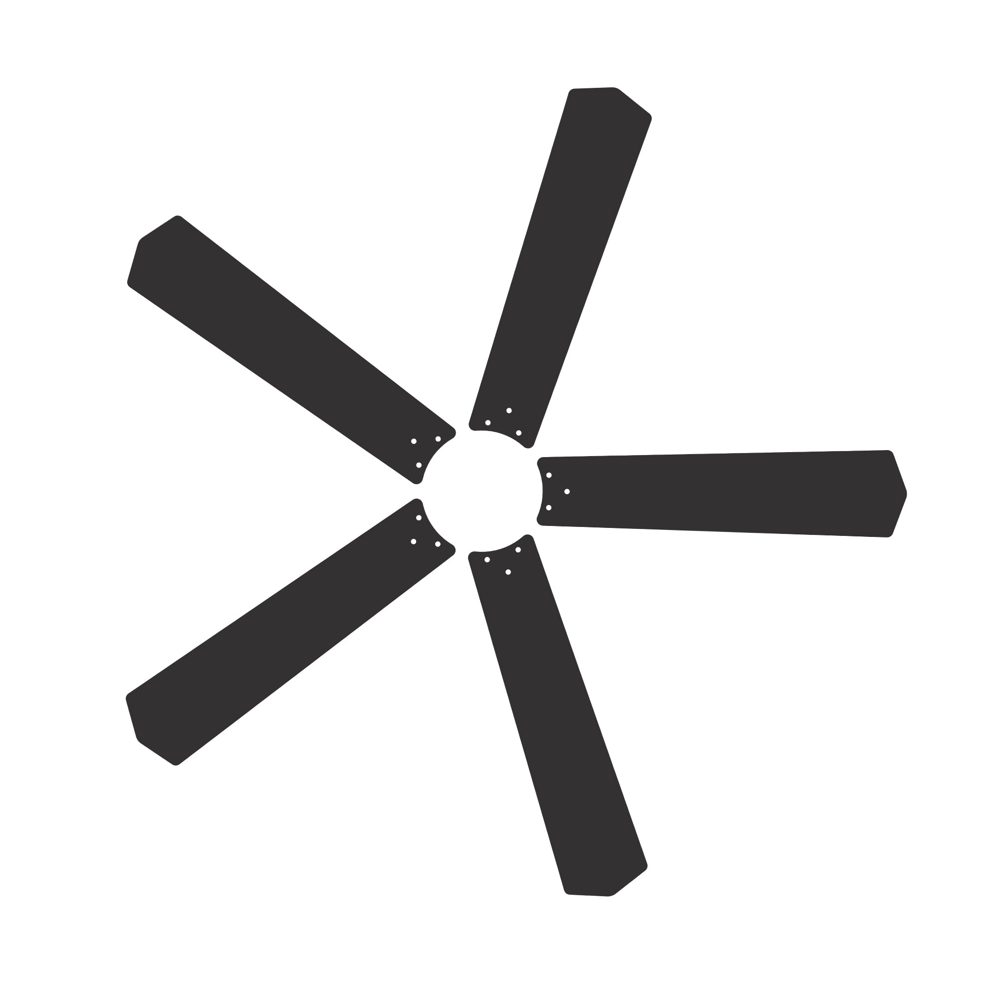 TARRASA 52 inch (5-Blade) Replacement Fan Blades