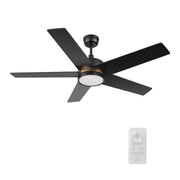 LEDGER 52 inch 5-Blade Smart Ceiling Fan with LED Light & Remote