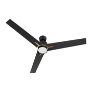 MONTGOMERY 60 inch 3-Blade Smart Ceiling Fan with LED Light & Remote
