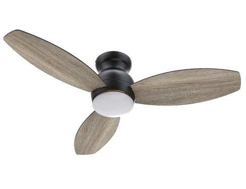 TRENTO 60 inch 3-Blade Smart Ceiling Fan Replacement Blades - Dark/Light Wood Pattern Reversible