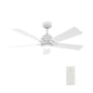 ASCENDER 5-Blade Smart Ceiling Fan Arms - White (Replacement Parts)