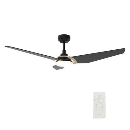 KAJ 3-Blade Smart Ceiling Fan Arms - Gold (Replacement Parts)