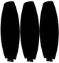 TRENTO 48 inch (3-Blade) Replacement Blades - Black