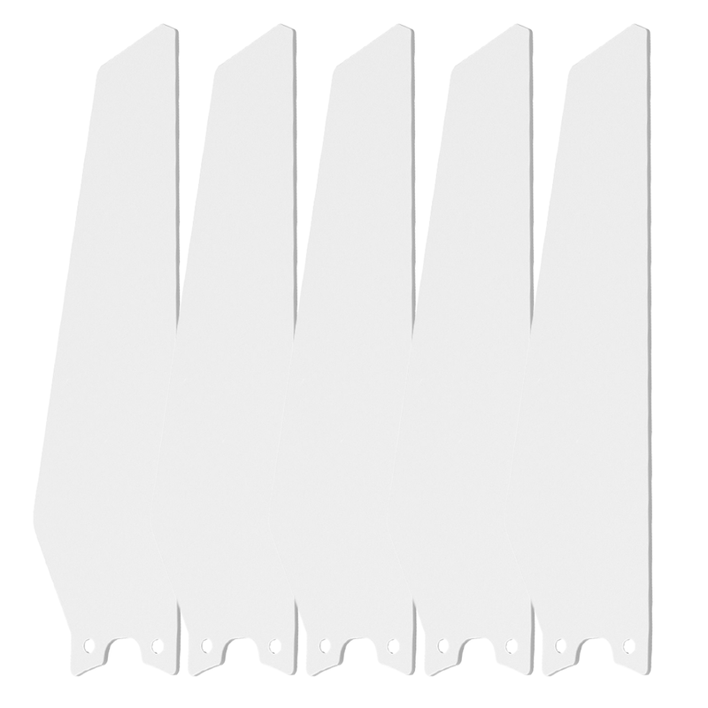 KAJ 52 inch (5-Blade) Replacement Blades - White