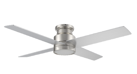 SANTANA 52 inch 4-Blade Ceiling Fan (Flush Mount)