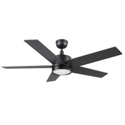 ASCOTT 52 inch 5 Blade Ceiling Fan with Pull Chain