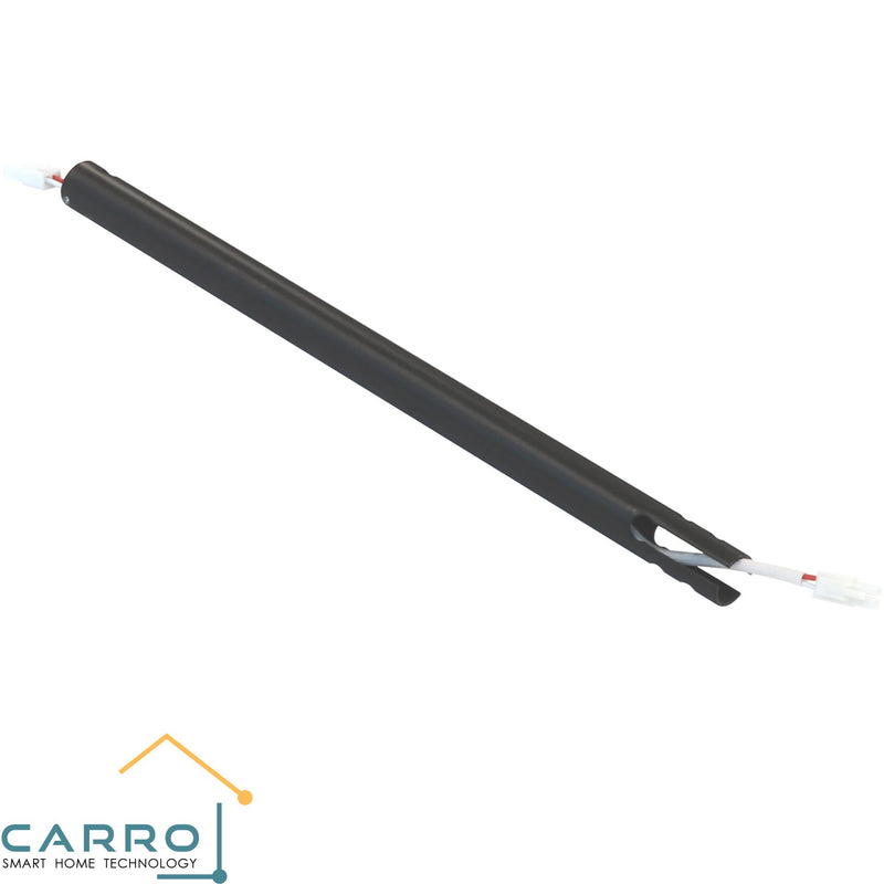 Carro Home Smart Ceiling Fan 14" Extended Downrod - Black