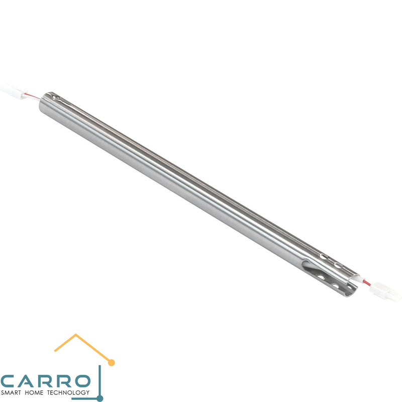 Carro Home Smart Ceiling Fan 14" Extended Downrod - Silver