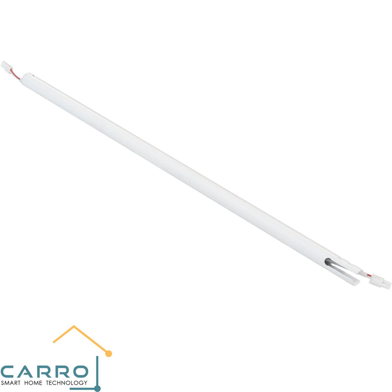 Carro Home Smart Ceiling Fan 18" Extended Downrod - White