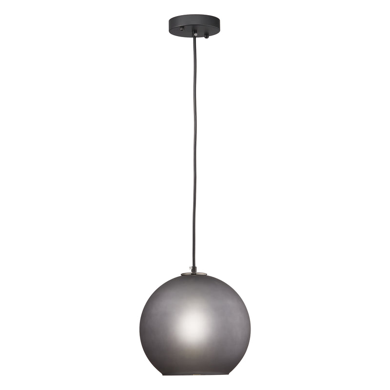 CARRO HOME Chelos Sphere Glass Pendant Light - Frosted Gray