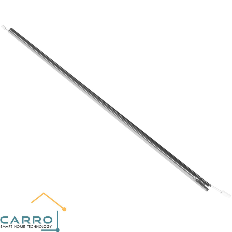 Carro Home Smart Ceiling Fan 36" Extended Downrod - Silver