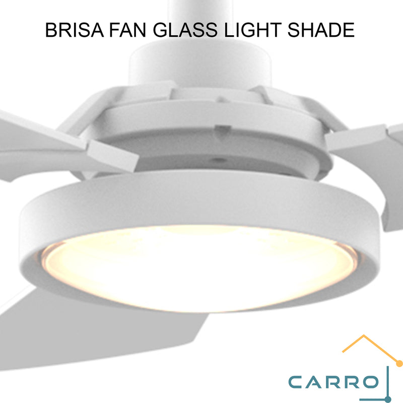 Replacement Light Cover for Carro Smart Ceiling Fans-BRISA Series